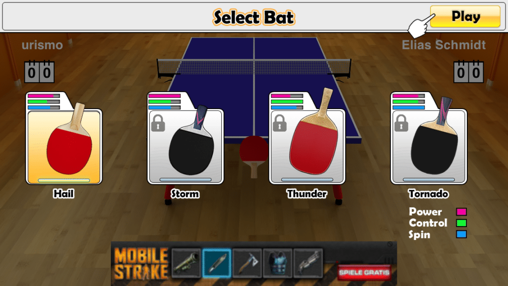 virtual table tennis - tischtennis app tablet und smartphone - 3